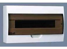 Щит распределительный навесной ЩРН-П-18 IP41 пластиковый прозрачная дверь